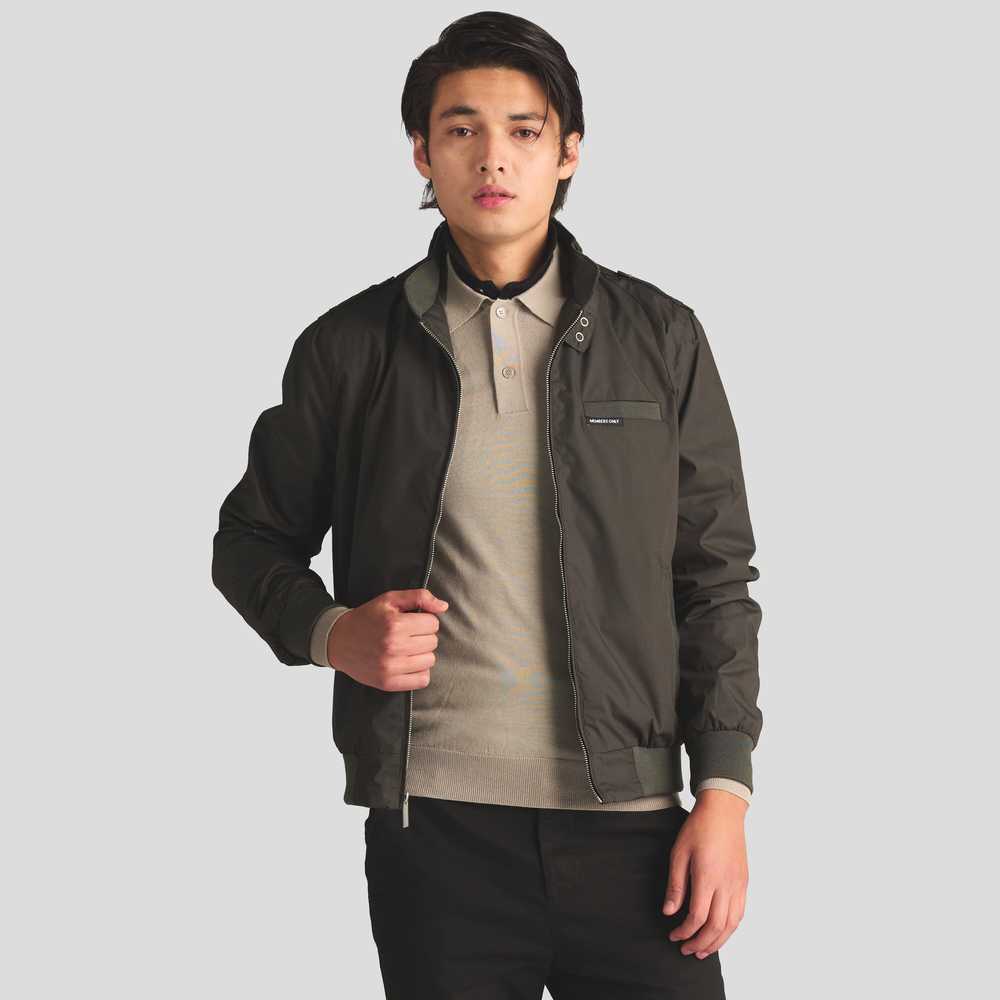 Men's Classic Iconic Racer Jacket (Slim Fit)